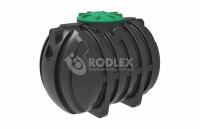 Емкость накопительная для канализации RODLEX-S3000 с горловиной 1000 мм и крышкой в Смоленске