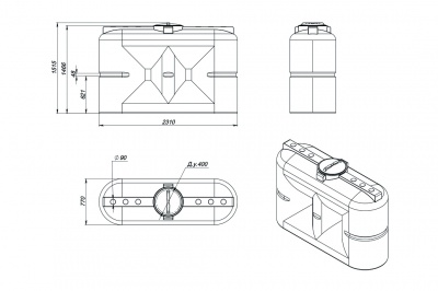 Емкость S 2000л в Смоленске