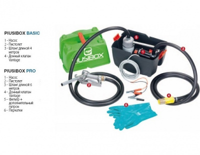 Piusi Box Basic комплект заправочный дизельного топлива солярки в Смоленске